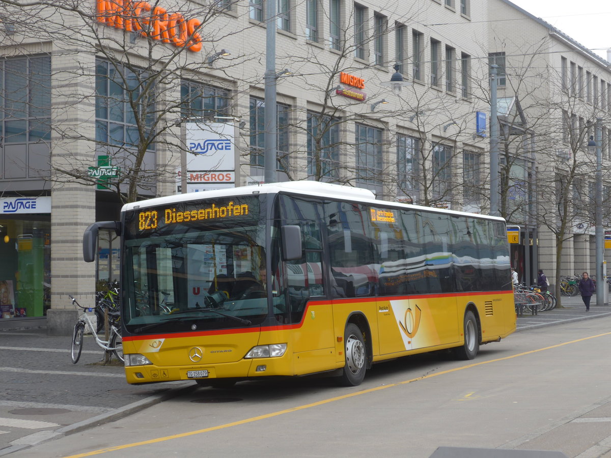 (178'461) - PostAuto Ostschweiz - TG 158'079 - Mercedes am 10. Februar 2017 beim Bahnhof Frauenfeld