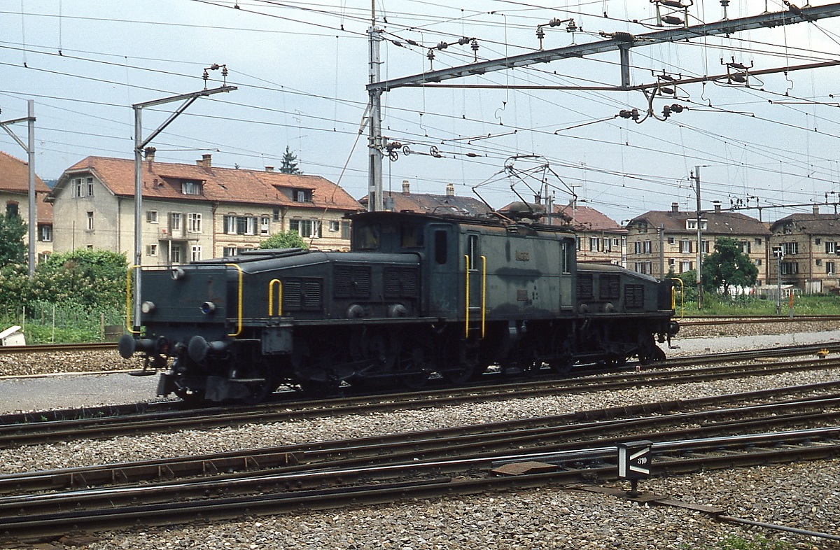 Ce 6/8 II 14282 im Frhjahr 1979 im Rangierbahnhof Winterhtur