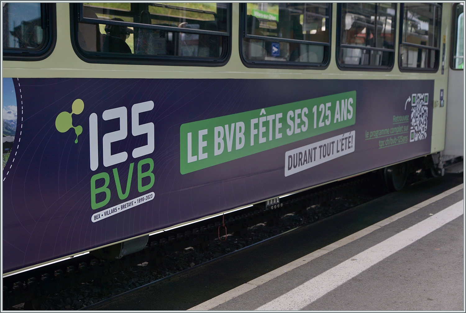 125 Jahre BVB - dazu bot die BVB bzw. cie TPC und B-C ein interessantes Sommer Program an.

Villars, den 19. Aug. 2023