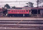 Schweizer Loks in Japan: Typ Seibu E 51: E 52 rangiert in Tokorozawa, 10. Juni 1972 