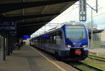 Von PKP Intercity wurden 2013 20 achtteilige Flirt 3 bestellt. Die ersten Fahrzeuge sind im Dienst, u. a. auf der Verbindung von Poznan nach Krakow. Am 02.05.2016 steht ED160-020b abfahrbereit in Poznan Glowny.