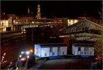 Konstanz/492810/aufladen-des-zirkus-knie-in-konstanz Aufladen des Zirkus Knie in Konstanz. Spektakulär sieht der Verlad vor der beleuchteten Stadtsilhouette aus, weil es so schön ist, gleich noch ein Bild. April 2016.