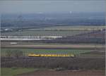 BR 120/648462/messzug-nbz-94321-mit-120-160-7 Messzug Nbz 94321 mit 120 160-7 Hockenheim-Basel. Auggen, Februar 2019.