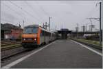 Die SNCF BB 26 146 fährt mit ihrem TER 200 96264 ohne Halt durch Basel St.Johan und wird in Kürze ihre Heimat erreichen.