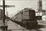 Eine Neubearbeitung eins schon gezeigten Scann-Bildes (BB.de) der FS 636 175 mit einem Schnellzug nach Coburg kurz vor der Abfahrt in Bolzano/Bozen am 22.