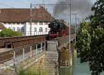 Verein Pacific 01202: Auf der Aarebrcke Solothurn wurde am 17.