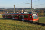 ASm: Regionalzug nach Solothurn bei Aarwangen am 1.