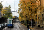 Herbstliches Zürich: Tram 2000 Nr.