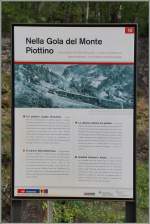 Von Rodi-Fiesso durch die Dazio Grande nach Faido: Allerlei erstaunliches erfährt man von diesem Plakat am Gotthart Wanderweg.
6. Mai 2014