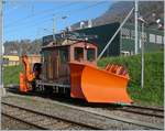 Der CEV Xrot 91 wurde 1966 auf dem Güterwagen L 401 (Baujahr 1910) aufgebaut.
Blonay, 17.11.2017 