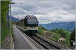 Sonzier, Endstation* im  Vorortsverkehr  von Montreux mit prächtiger Aussicht.