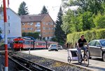 Appenzellerbahnen - Zahnstangenrampe von St.Gallen nach Riethüsli.