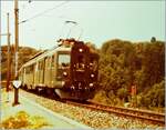 bde-44-cfe-44-sbb/769869/in-gruemet-von-der-heitersberglinie-abgezwigt In Gruemet von der Heitersberglinie abgezwigt, erreicht der BDe 4/4 Pendelzug als 6173 Mellingen. 

16. Juli 1982