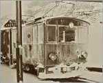 In den tiefsten Tiefen meines Archivs gefunden: eine Jungfraubahn He 2/2 im strengen Wintereinsatz auf der Kleien Scheidegg.