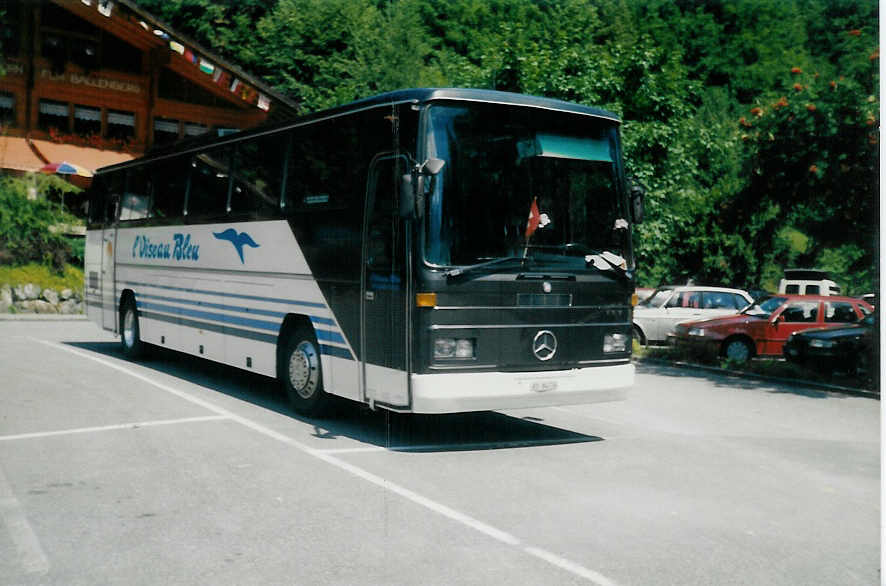 (014'618) - L'Oiseau Bleu, Sierre - VS 84'776 - Mercedes am 1. August 1996 in Ballenberg, Ost