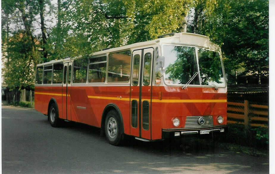 (017'202) - Polizeidirektion, Bern - BE 423'886 - Saurer/Tscher (ex P 24'657) am 6. Juni 1997 in Thun, Scherzligen/Schadau