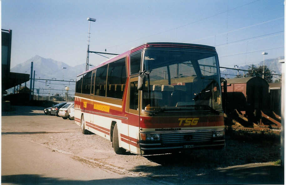 (018'311) - TSG Blumenstein - Nr. 9/BE 126'540 - Drgmller am 30. Juli 1997 in Thun, Rosenau