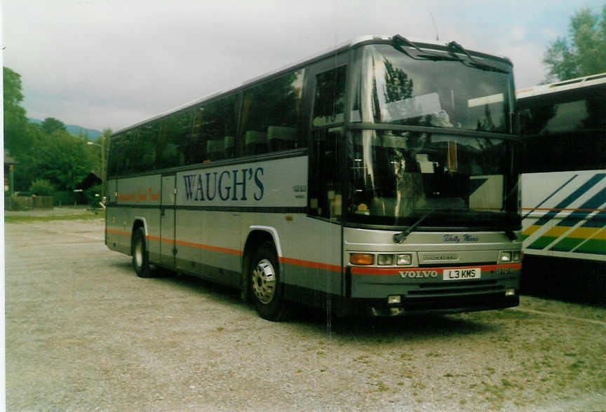 (019'024) - Aus England: Waug's - L3 KMS - Volvo/Jonkheere am 3. September 1997 in Thun, Lachenwiese