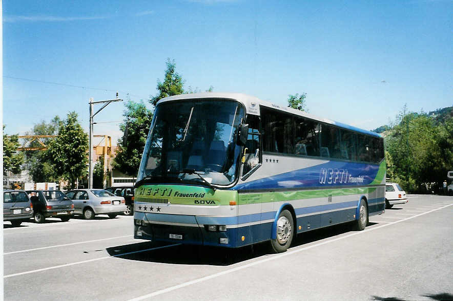 (023'603) - Hefti, Frauenfeld - Nr. 3/TG 7230 - Bova am 20. Juni 1998 in Thun, Seestrasse