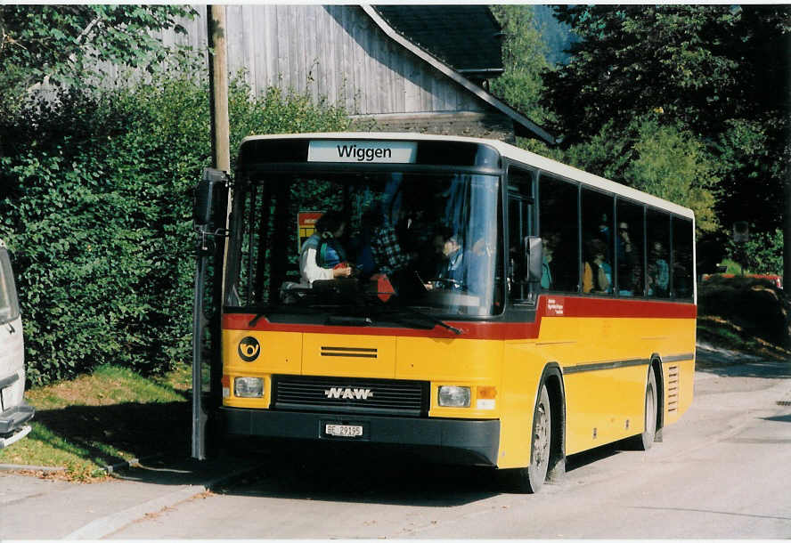 (026'201) - ASK Schangnau - BE 29'195 - NAW/Hess am 20. September 1998 in Schangnau, Post