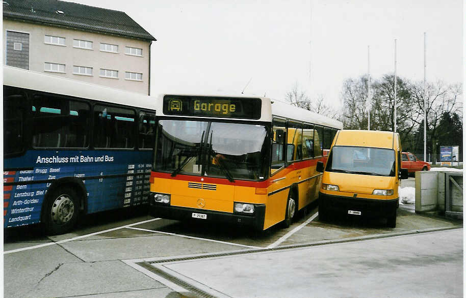 (029'812) - PTT-Regie - P 25'367 - Mercedes/R&J am 1. Mrz 1999 in Bern, Automobilwerksttte