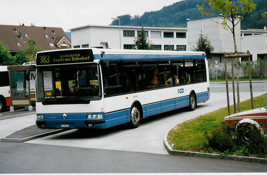 (035'032) - Hrzeler, Dietikon - Nr. 27/ZH 365'829 - Renault am 4. August 1999 in Spreitenbach, Shopping Center