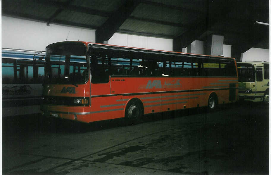 (037'706) - AFA Adelboden - Nr. 12/BE 26'702 - Setra am 6. November 1999 im Autobahnhof Adelboden