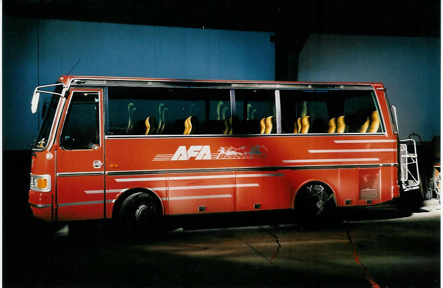(039'414) - AFA Adelboden - Nr. 10/BE 26'774 - Setra (ex Frhlich, Zrich am 27. Februar 2000 im Autobahnhof Adelboden