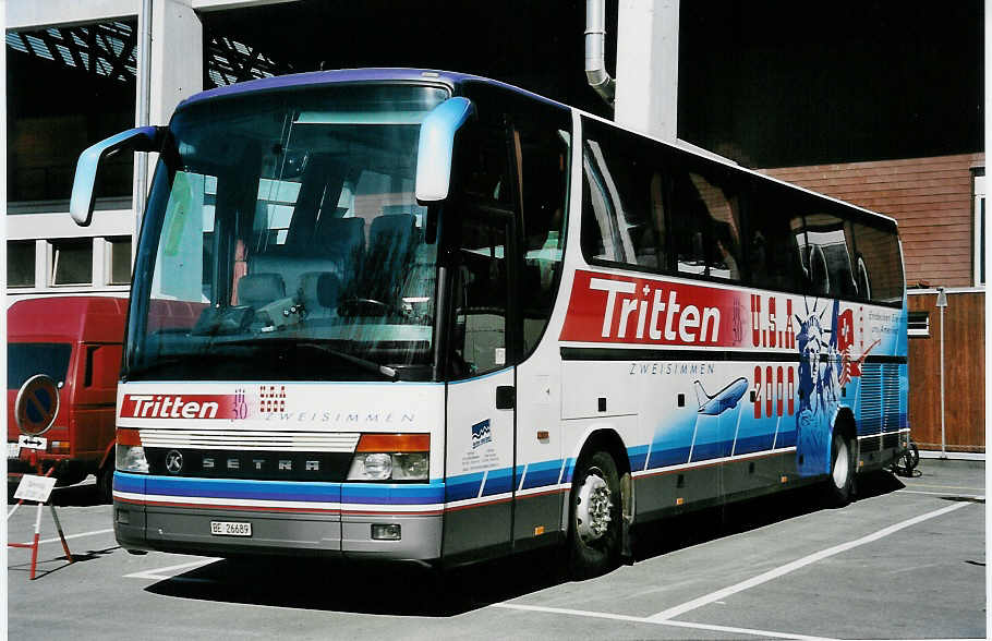 (045'404) - Tritten, Zweisimmen - BE 26'689 - Setra am 16. Mrz 2001 in Thun, Grabengut