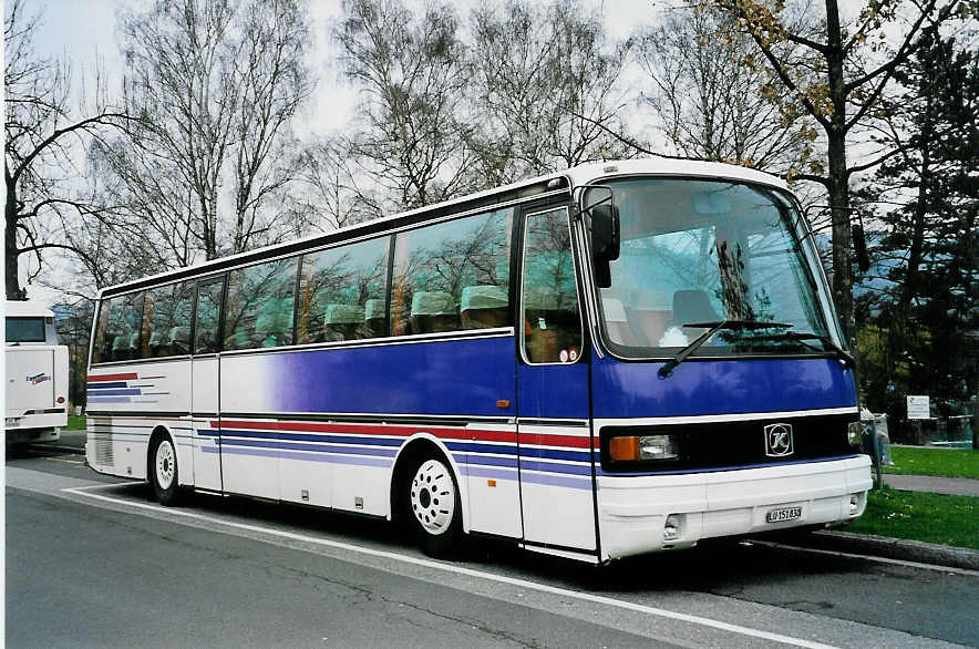 (045'419) - Bienz, Kssnacht - LU 151'830 - Setra am 20. Mrz 2001 in Thun, Lachen