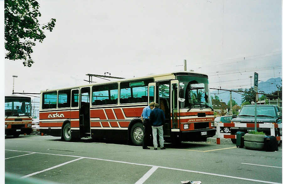 (046'617) - ASKA Aeschi - Nr. 6/BE 26'723 - Volvo/R&J am 17. Mai 2001 in Thun, CarTerminal