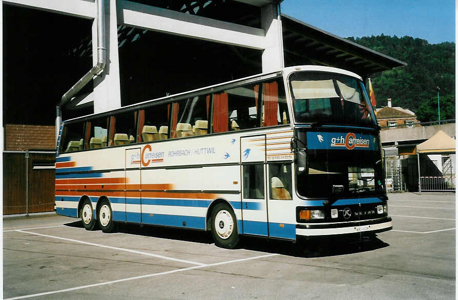 (047'414) - g+h Carreisen, Rohrbach - BE 448'226 - Setra am 21. Juni 2001 in Thun, Grabengut 