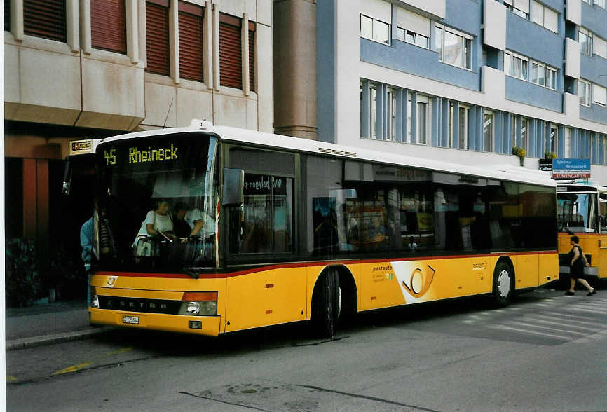 (047'801) - Schwizer, Goldach - SG 175'064 - Setra am 10. Juli 2001 in Rorschach, Post