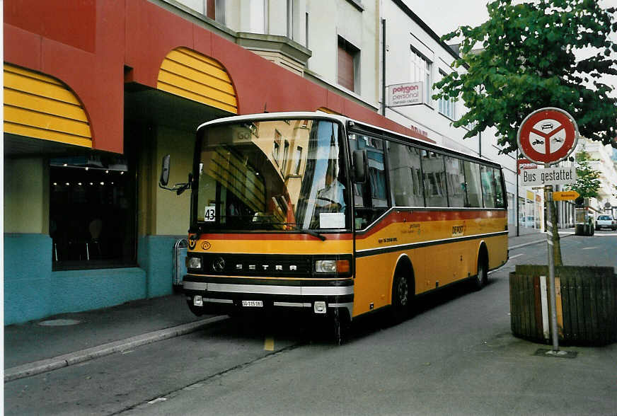 (047'804) - Lmmli, Thal - SG 115'183 - Setra am 10. Juli 2001 in Rorschach, Post