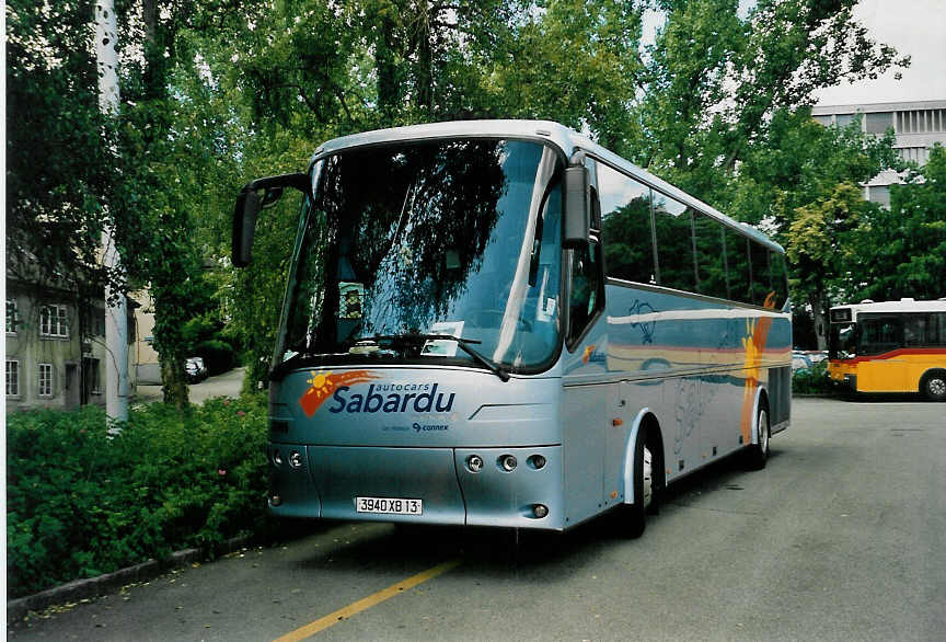 (047'908) - Aus Frankreich: Sabardu, Les Pennes-Mirabeau - Nr. 27'186/3940 XB 13 - Bova am 12. Juli 2001 in Schaffhausen, Bushof