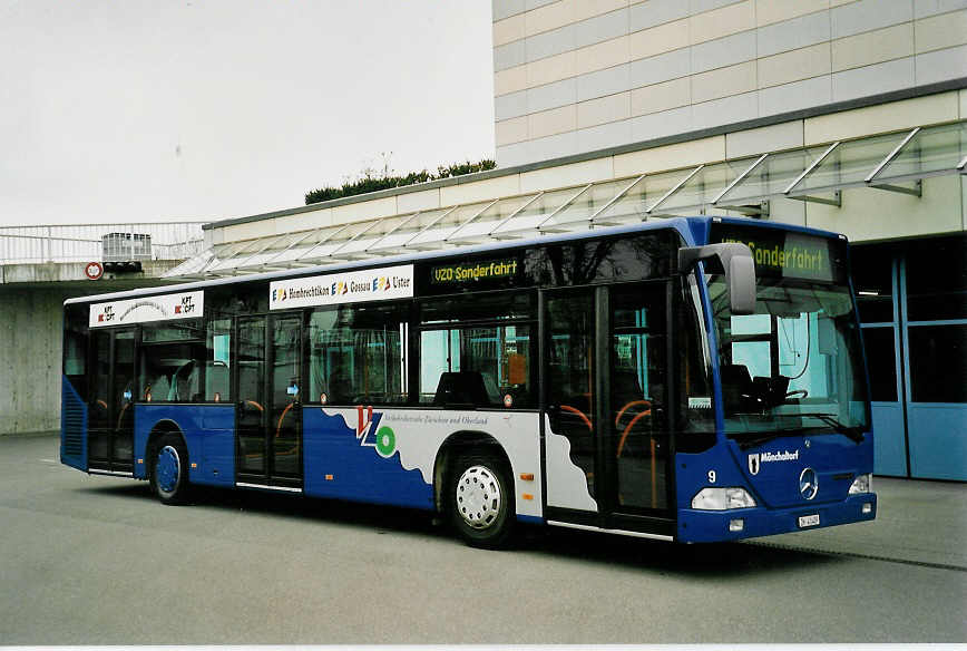 (052'520) - VZO Grningen - Nr. 9/ZH 41'409 - Mercedes am 23. Mrz 2002 in Grningen, Garage