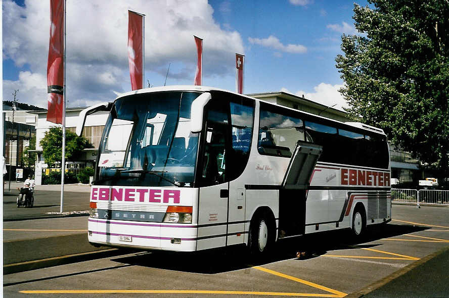 (055'532) - Ebneter, Goldach - SG 5994 - Setra am 28. August 2002 in Biel, Terminal B