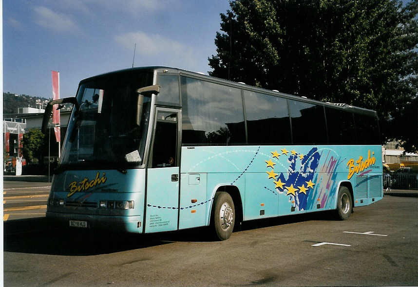 (056'127) - Aus Oesterreich: Bitschi, Brand - BZ 8 HLD - Volvo am 29. September 2002 in Biel, Terminal B