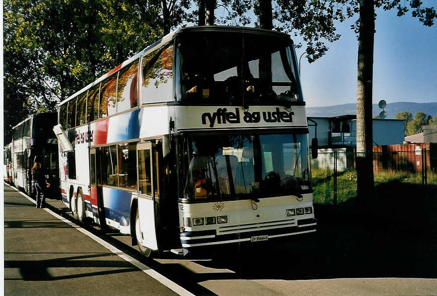 (056'223) - Ryffel, Uster - Nr. 12/ZH 156'345 - Drgmller am 29. September 2002 in Yverdon, Expo.02