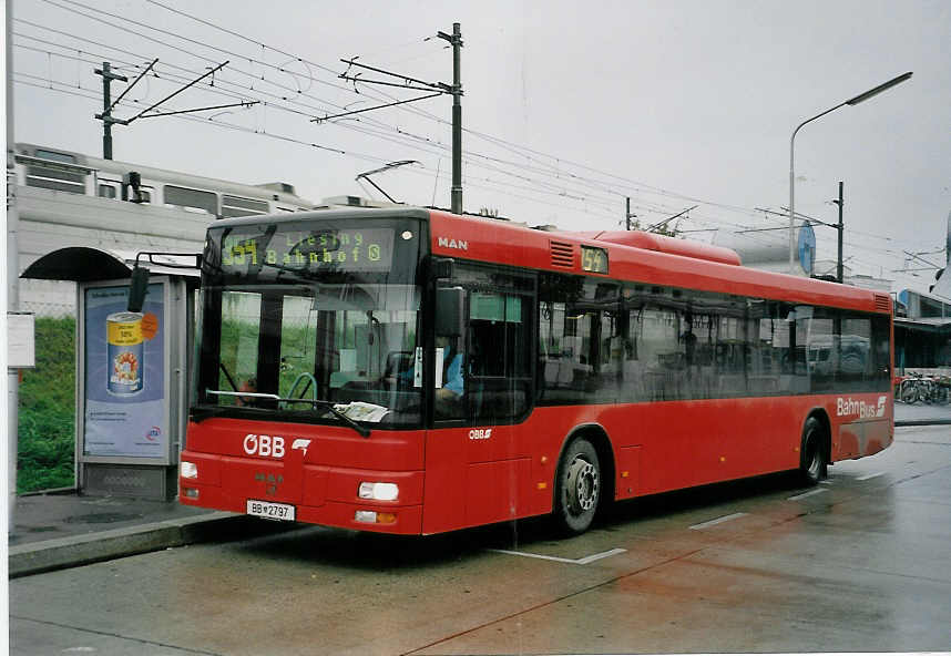 (056'735) - BB - BB 2797 - MAN am 10. Oktober 2002 in Wien, Siebenhirten