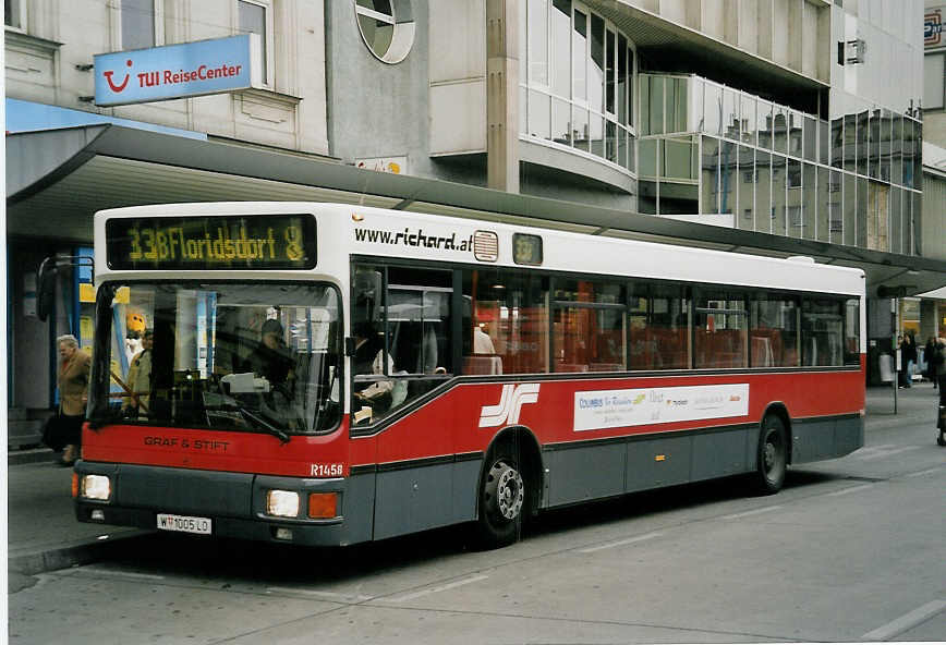 (056'816) - Dr. Richard - Nr. R1458/W 1005 LO - Grf&Stift am 10. Oktober 2002 in Wien, Floridsdorf