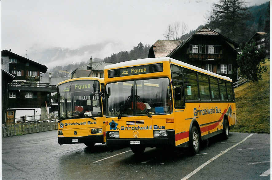 (057'926) - AVG Grindelwald - Nr. 24/BE 364'408 - Vetter am 28. Dezember 2002 in Grindelwald, Car-Terminal