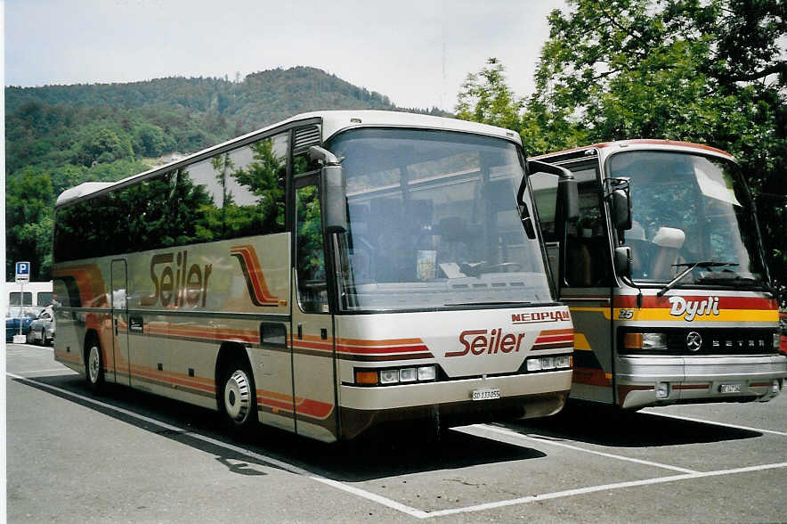 (061'204) - Seiler, Gerlafingen - SO 133'055 - Neoplan am 25. Juni 2003 in Thun, Seestrasse