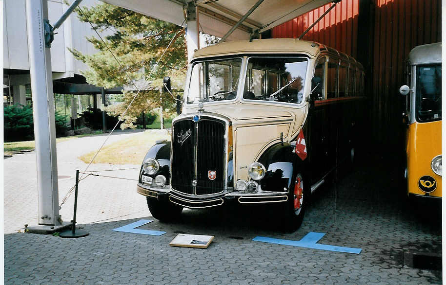 (061'402) - Marti, Kallnach - Nr. 40/BE 3490 - Saurer/Lauber am 13. Juli 2003 in Luzern, Verkehrshaus