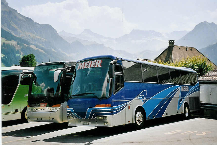 (062'635) - Meier, Zrich - ZH 352'113 - Bova am 10. August 2003 in Adelboden, Landstrasse