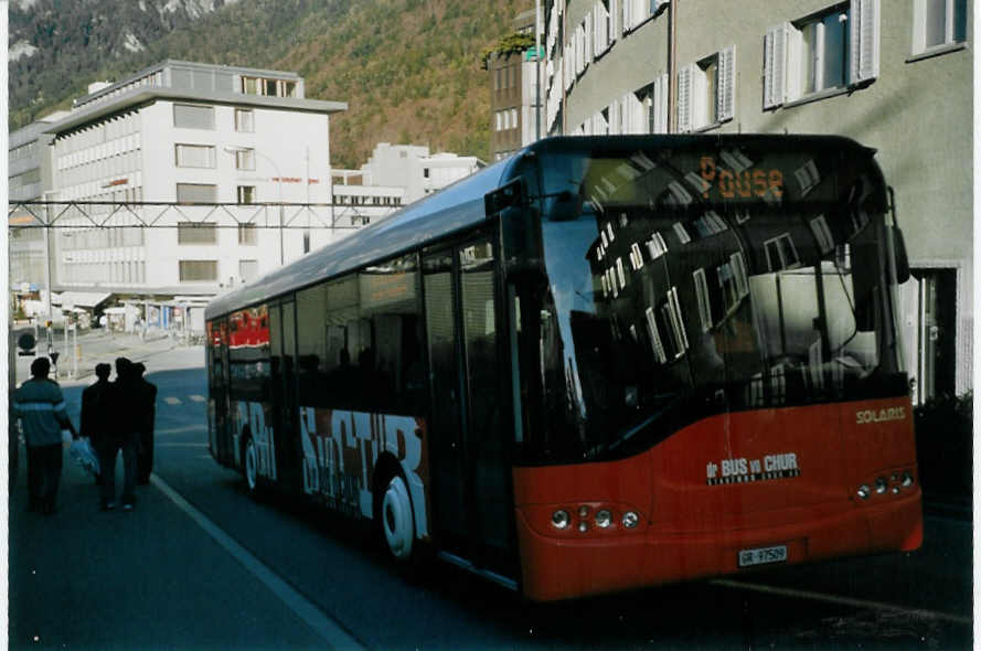 (066'732) - SBC Chur - Nr. 9/GR 97'509 - Solaris am 20. April 2004 in Chur, Post 1