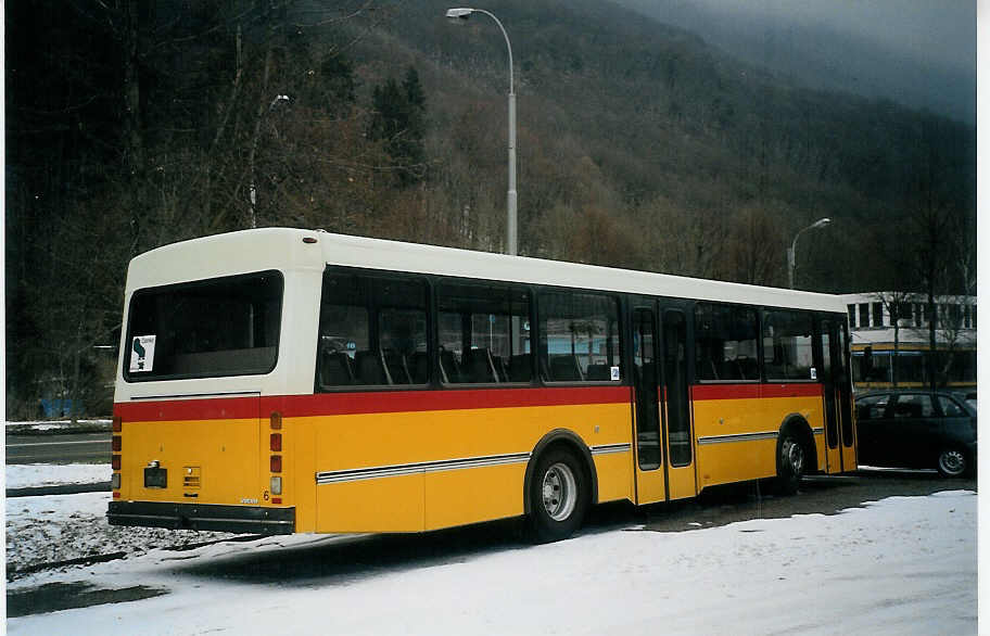 (075'404) - Steiner, Ortschwaben - Nr. 6 - Volvo/Lauber am 5. Mrz 2005 in Biel, BTR