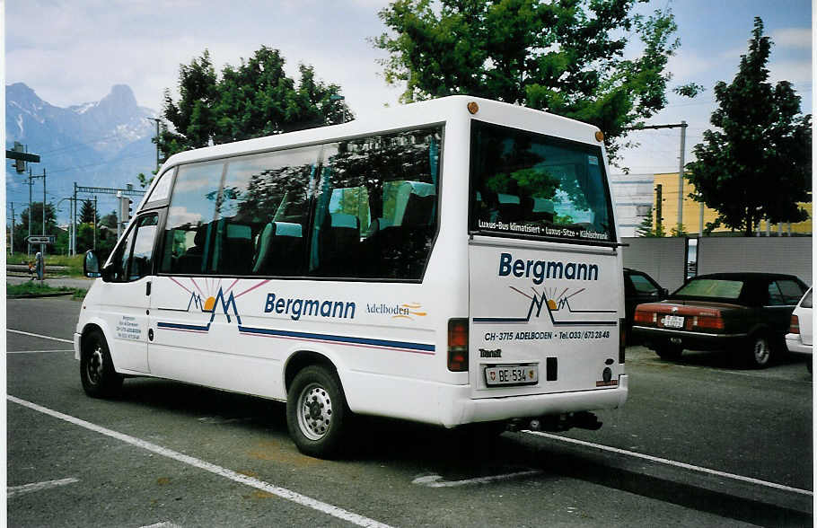 (076'802) - Bergmann, Adelboden - BE 534 - Ford am 28. Mai 2005 in Thun, Seestrasse