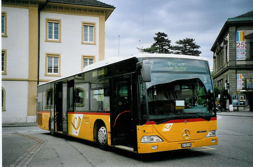 (077'023) - Wohlgemuth, Hochwald - SO 115'119 - Mercedes am 5. Juni 2005 beim Bahnhof Liestal