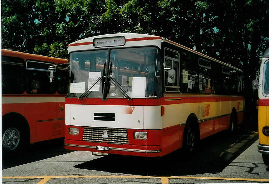 (077'705) - Frey, Opfikon - GL 15'272 - FBW/R&J (ex Tiemann, Oetwil Nr. 20; ex AAGS Schwyz Nr. 20) am 18. Juni 2005 in Hinwil, AMP